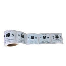 high quality factory printing custom adhesive sticker label